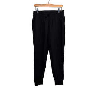 MEC Black Elastic Cuff Jogger Pants – Size 6 (Short)